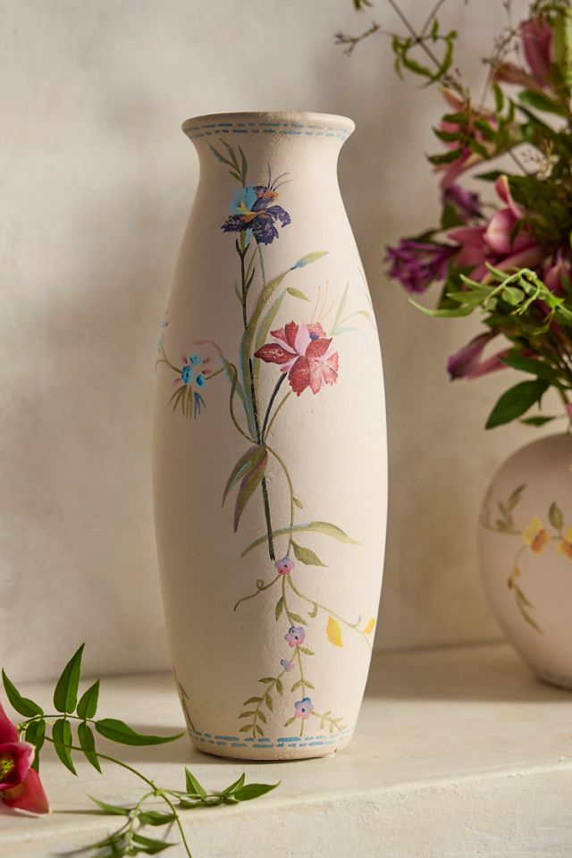 Fleur Terracotta Vase #2