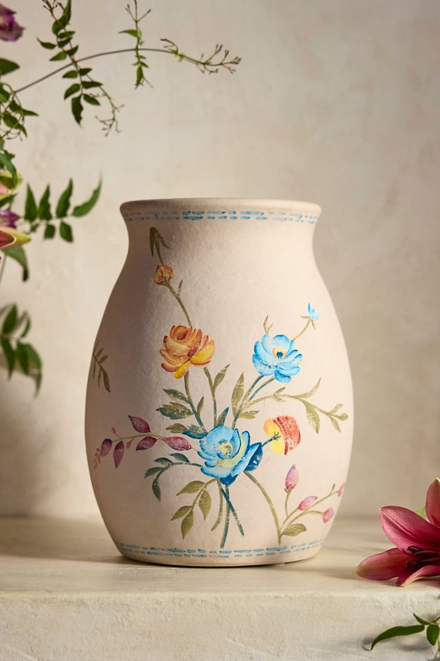 Fleur Terracotta Vase #3