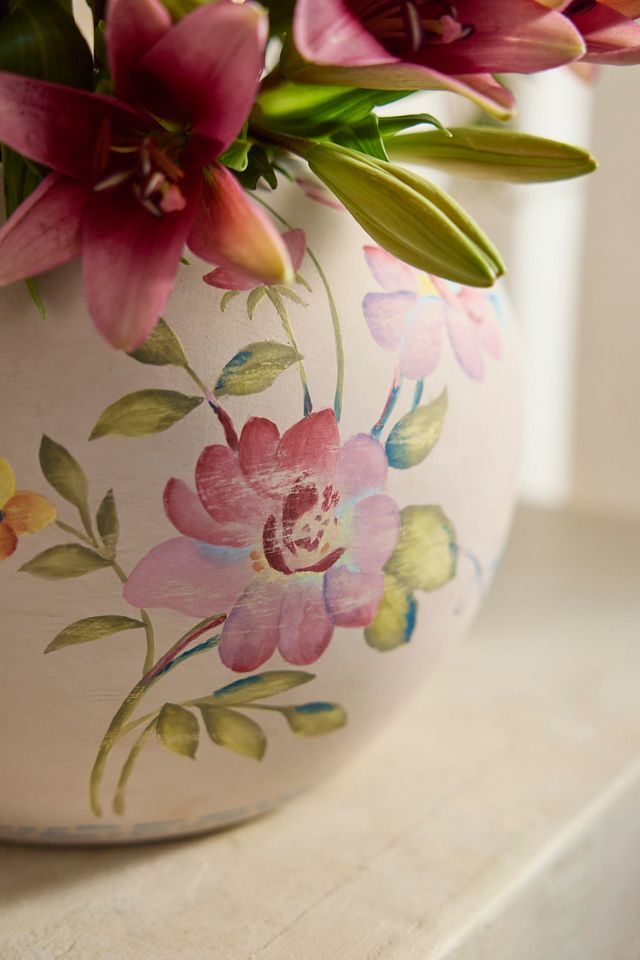 Fleur Terracotta Vase #6