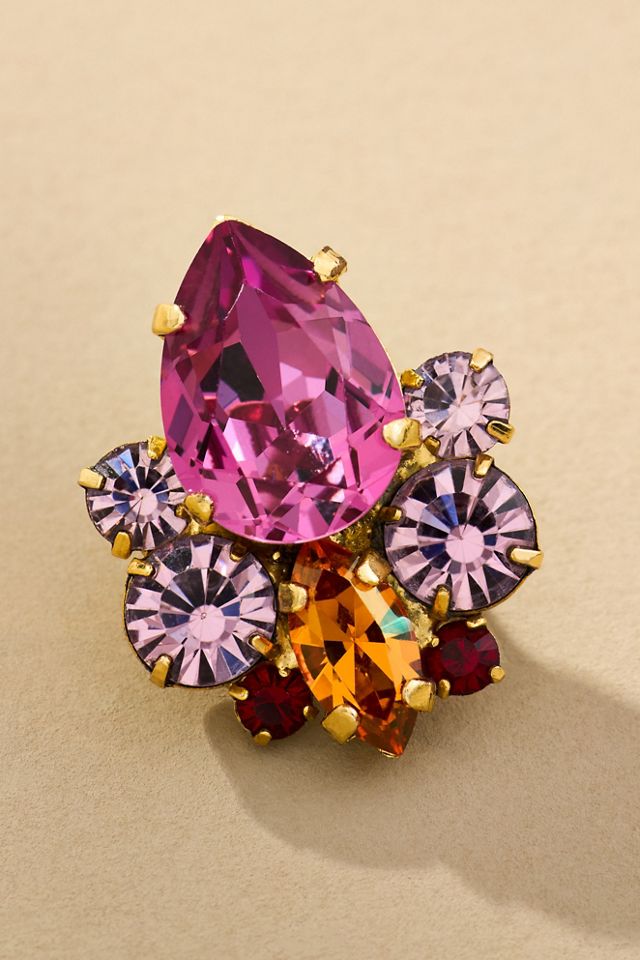 Tova Marcy Crystal Earrings #1