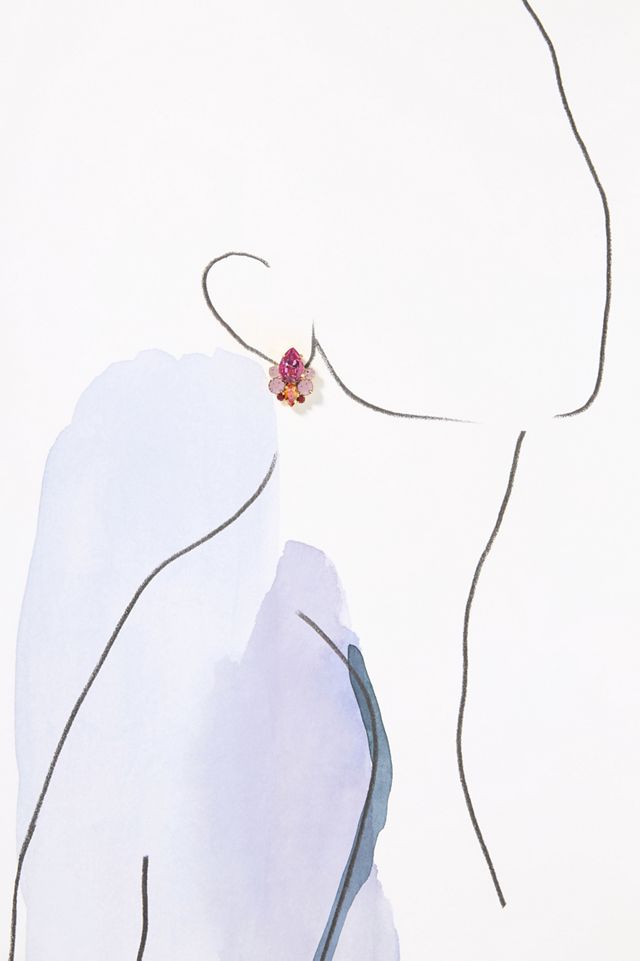 Tova Marcy Crystal Earrings #2