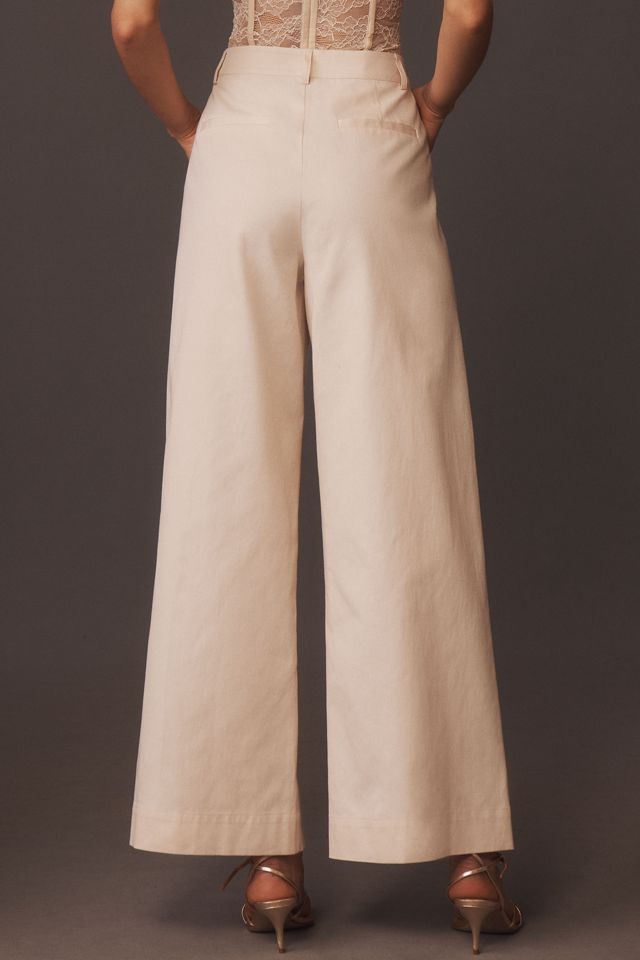Cami NYC Jetta High-Rise Pleated Wide-Leg Trouser Pants #2