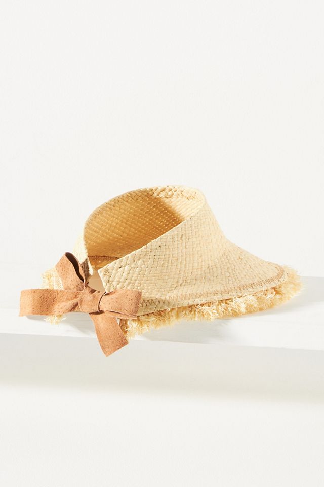 Wyeth Straw Fringe Visor #1