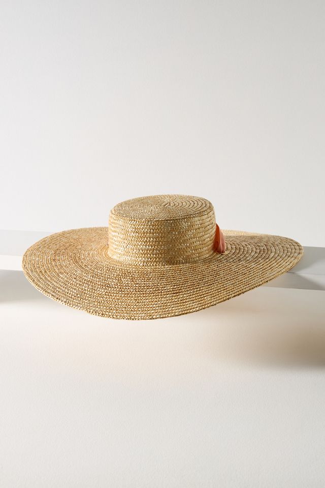 Wyeth Extended Brim Straw Floppy Hat #2