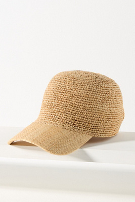 Wyeth Straw Baseball Cap | Anthropologie display picture 3