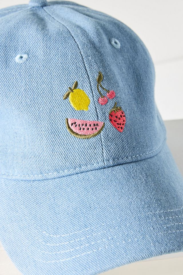 Frasier Sterling Embroidered Fruit Baseball Cap #2
