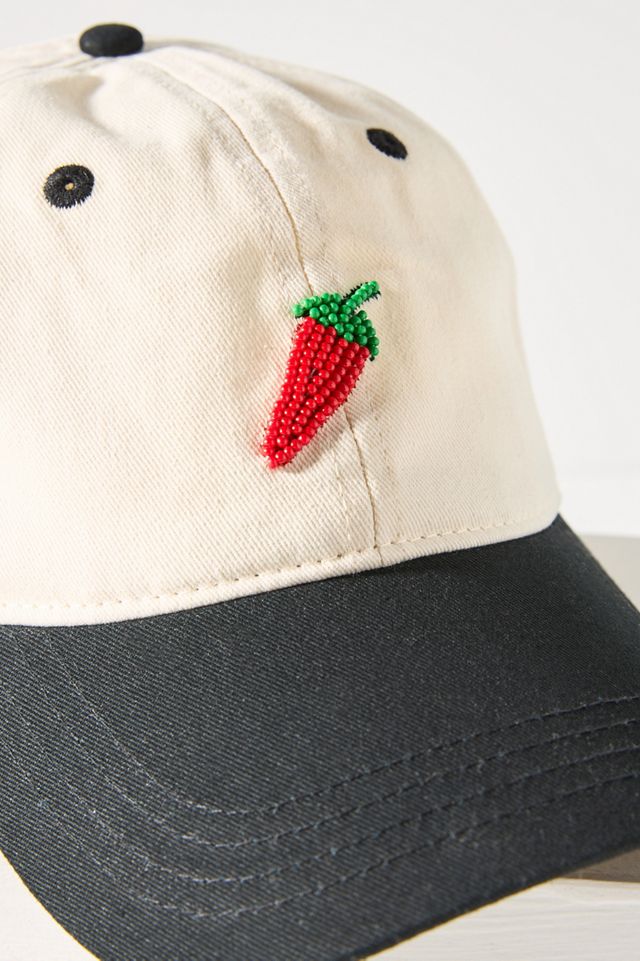 Frasier Sterling Beaded Chili Baseball Cap #2