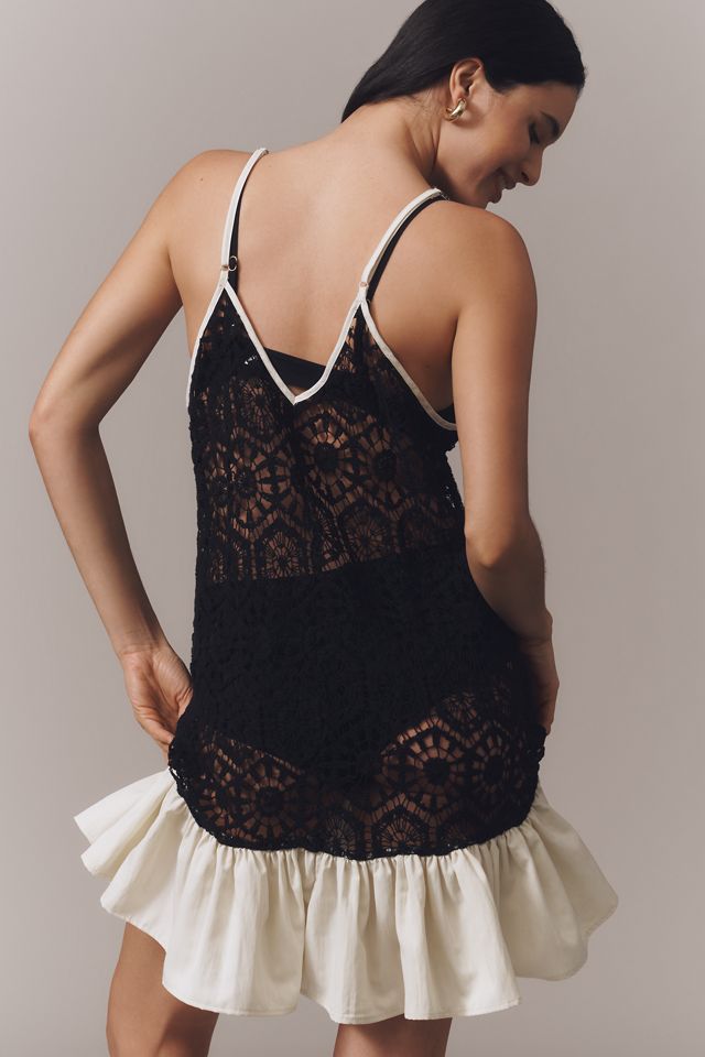 Celandine Crochet Ruffle Tunic #1