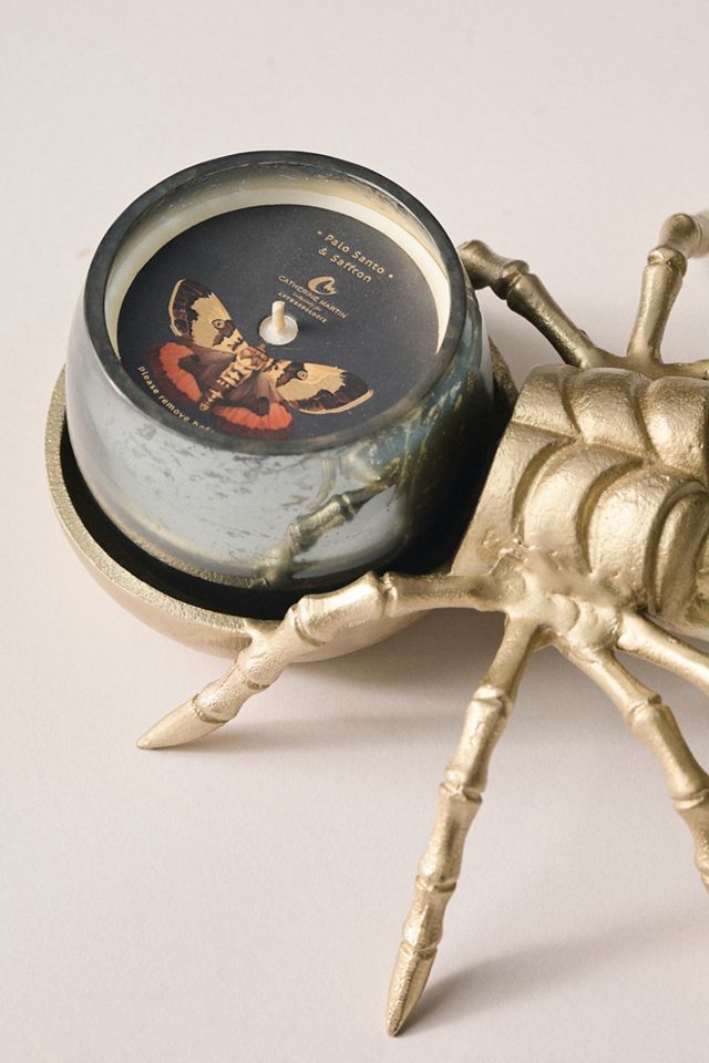Catherine Martin Midnight Creatures Palo Santo & Saffron Spider Candle #1