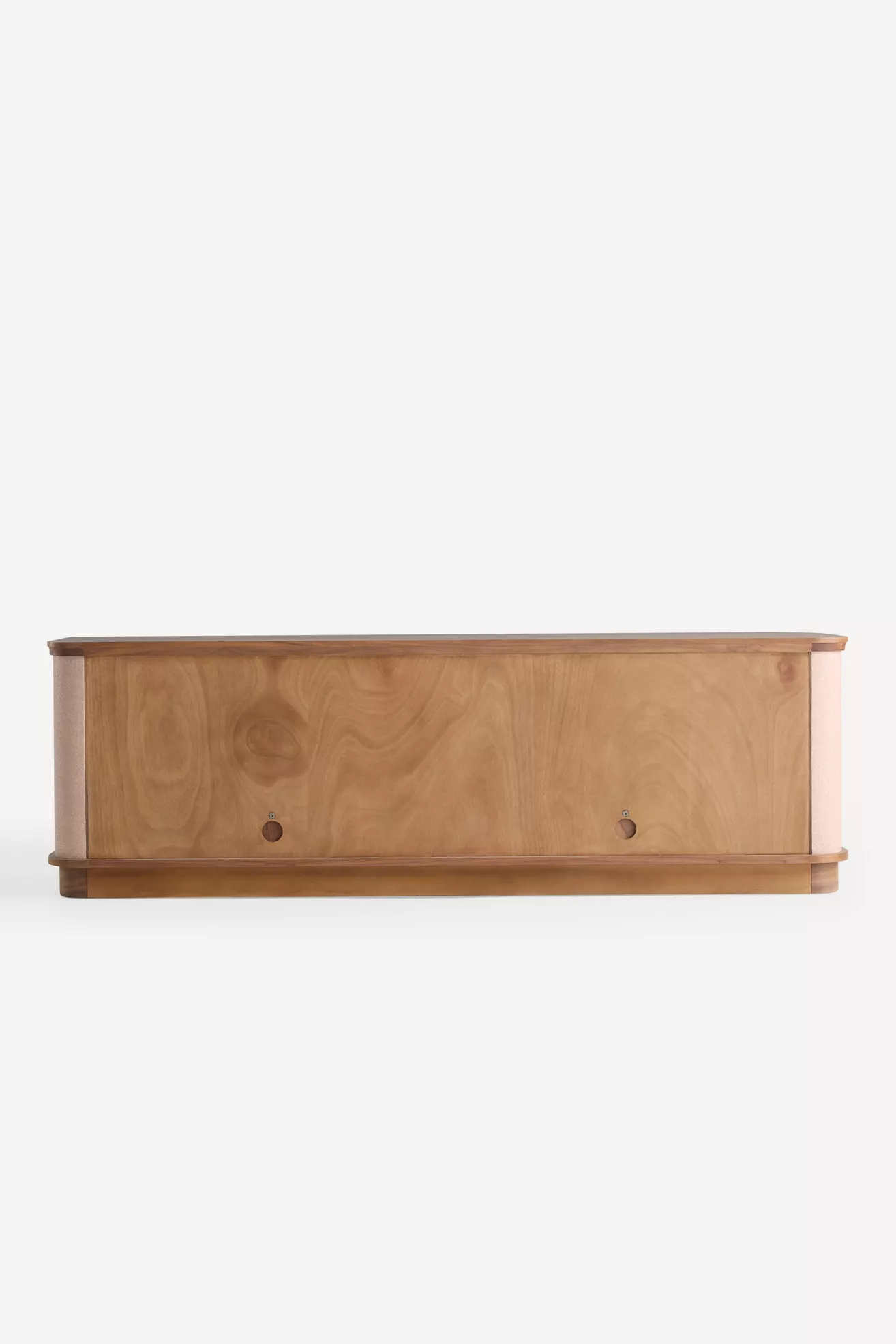 Acadia Raffia & Wood Media Cabinet - thumbnail 5