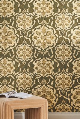 MINDTHEGAP Ottoman Floral Wallpaper