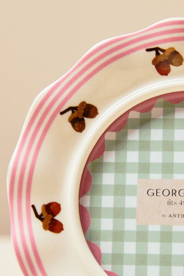 Georgie Decaled Stoneware Picture Frame #1