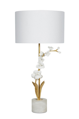 Anthropologie Thylane Alabaster Buffet Table Lamp