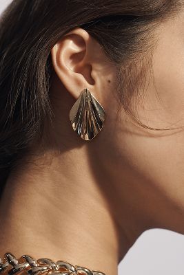 Shell Post Earrings