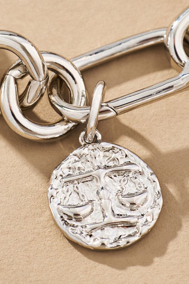 Chunky Coin Charm Bracelet #1