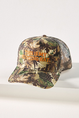 Anthropologie Kenz Kustomz Animal Brim Trucker Hat Kenz Kustomz Animal Brim Trucker Hat | Anthropologie main image 2