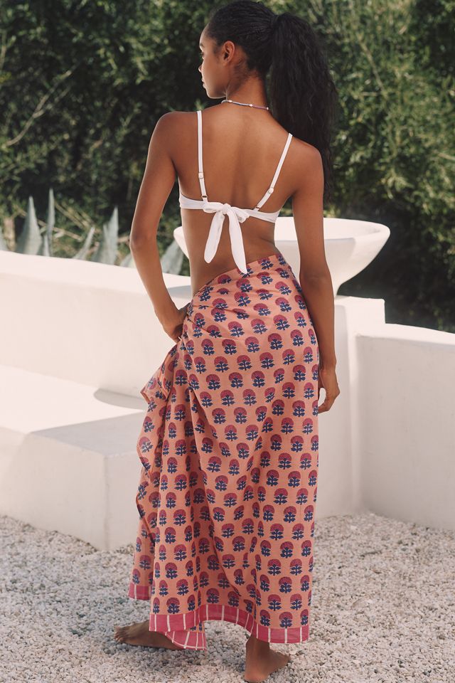 Sunshine Tienda Raspberry Marigold Sarong #2