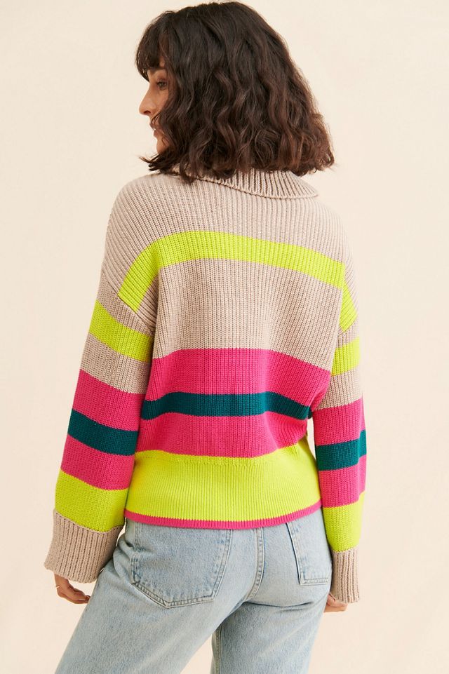 $525 Giana Striped Sweater #1