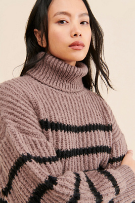 Maglione Line & Dot Ariel Da Donna, Taglia L, Colore Bianco E Nero