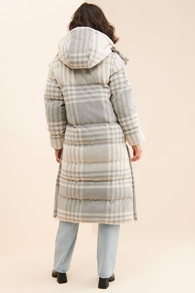 Bagatelle Plaid Oversized Puffer #1