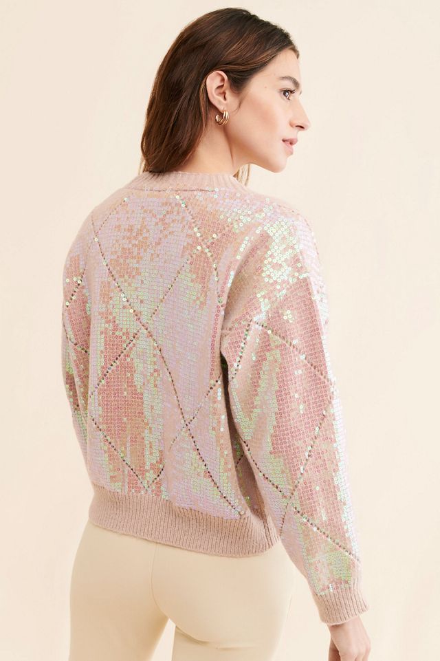 Line + Dot Mother Of Pearl Sweater #1