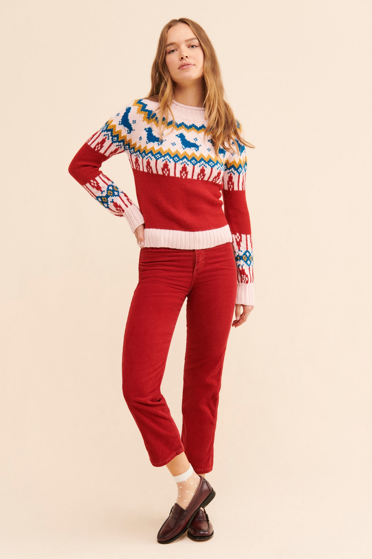 Rachel Antonoff Oscar Fair Isle Sweater
