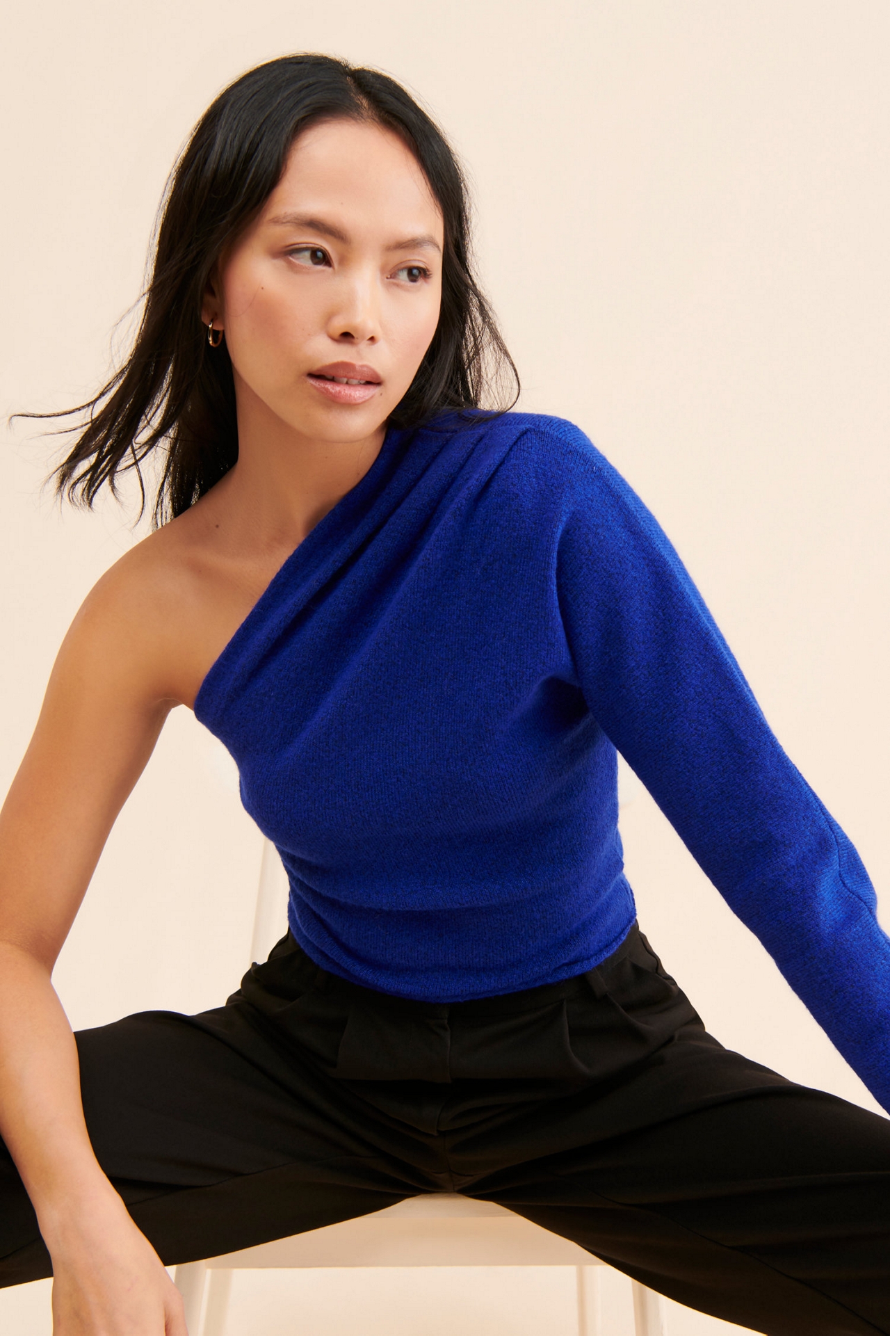 ASTR the Label Cosima One-Shoulder Sweater