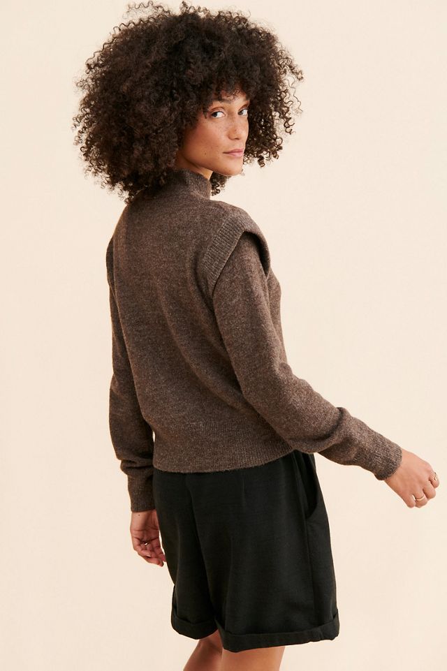 Ichi Misha Button Sweater