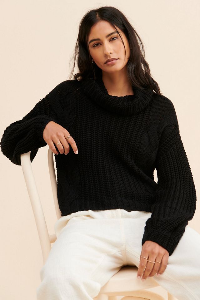 $525 Turtleneck Shaker Sweater #2