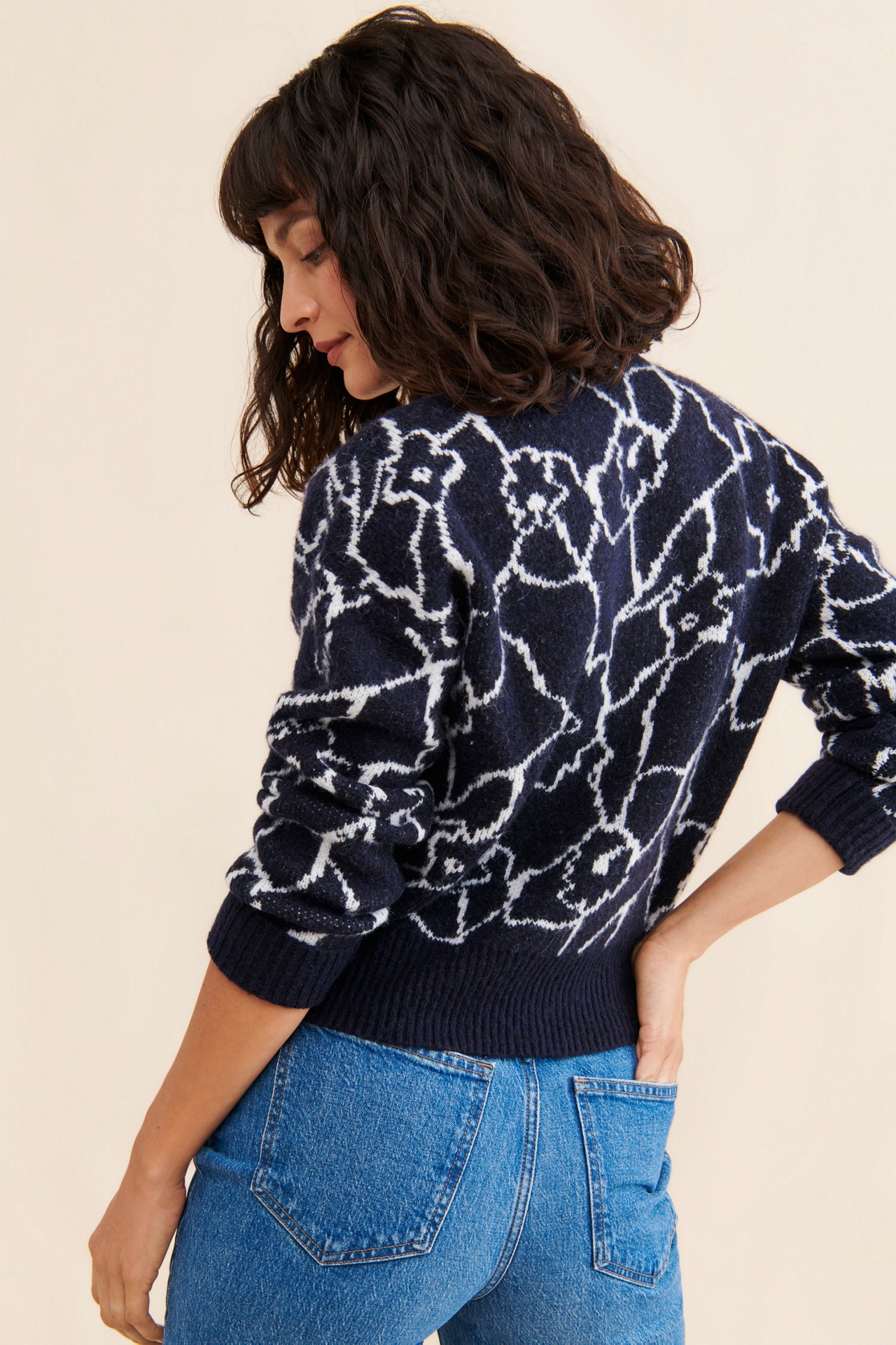 ASTR the Label Saira Floral Sweater