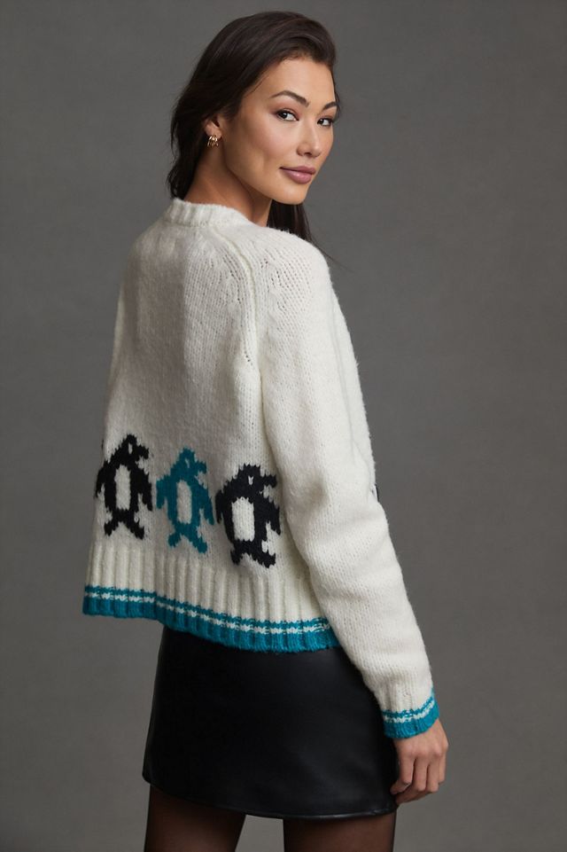 Maeve Penguin Cardigan Sweater #1