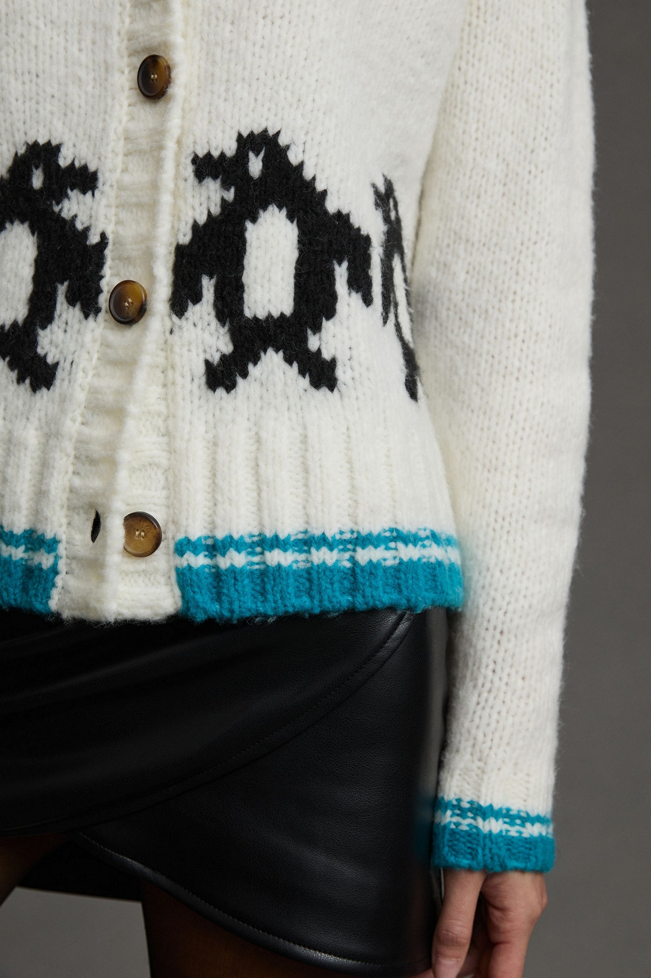 Maeve Penguin Cardigan Sweater
