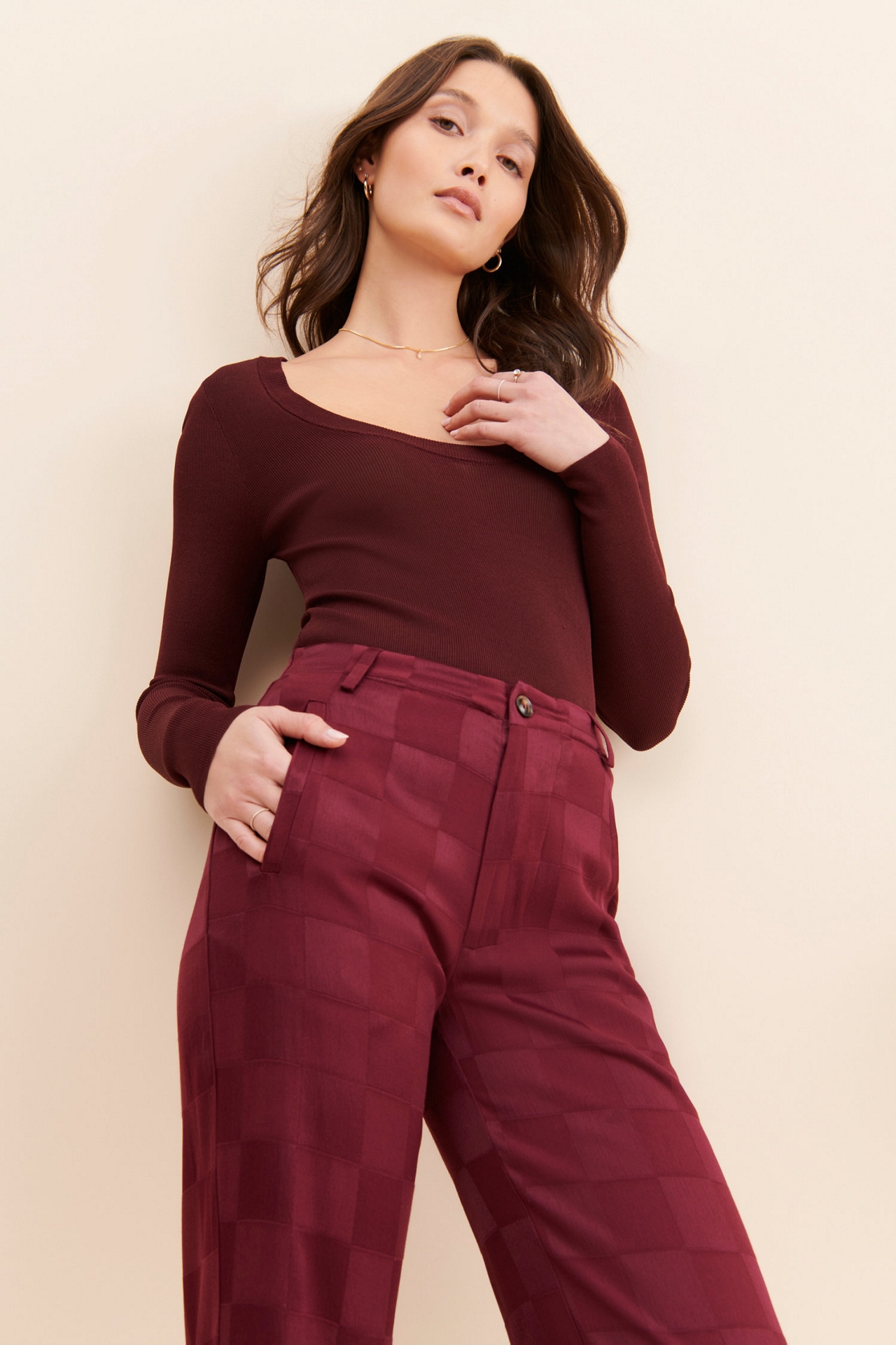 dRA Adela Check Pants