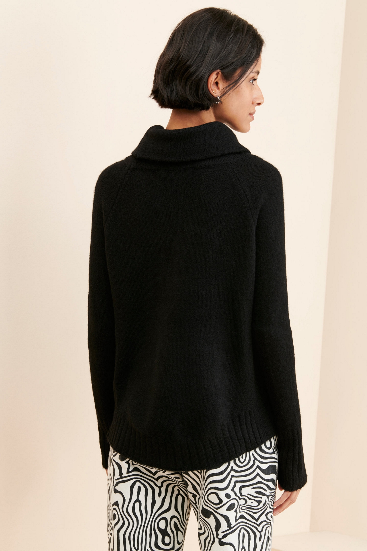 RD Style Oversized Turtleneck Sweater