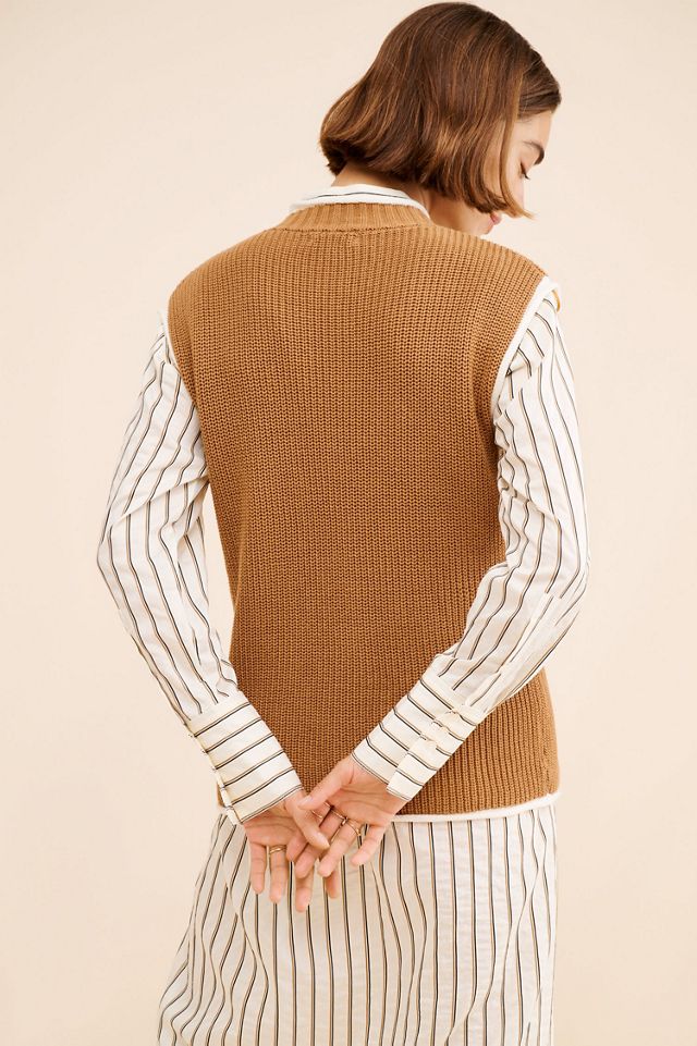 Little Lies Amber Knitted Vest #1