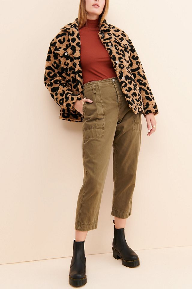 Apparis Tiarra Leopard Teddy Bear Jacket #3