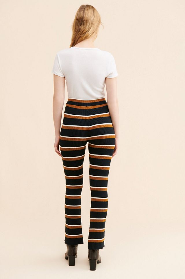 Sanctuary Striped Knit Pants #1