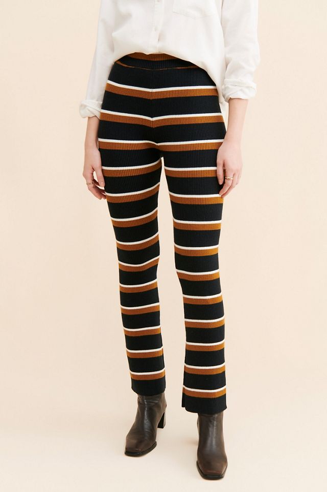 Sanctuary Striped Knit Pants #2