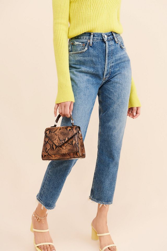 AGOLDE Riley Cropped Slim Straight Jeans #2