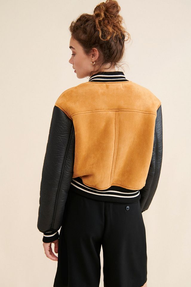 [BLANKNYC] Booksmart Colorblock Bomber #1