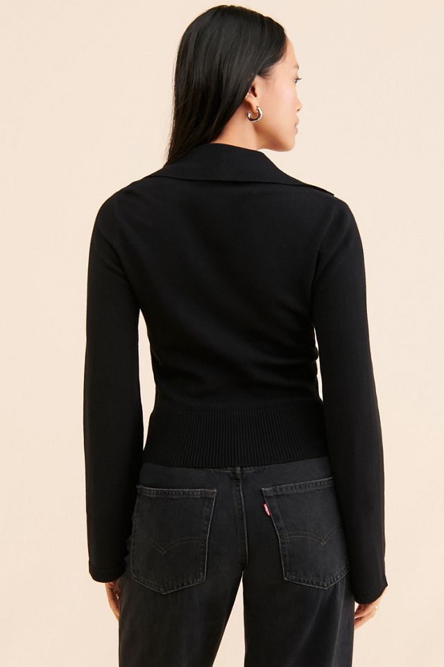 Laundry by Shelli Segal Knit Collared Sweater #1