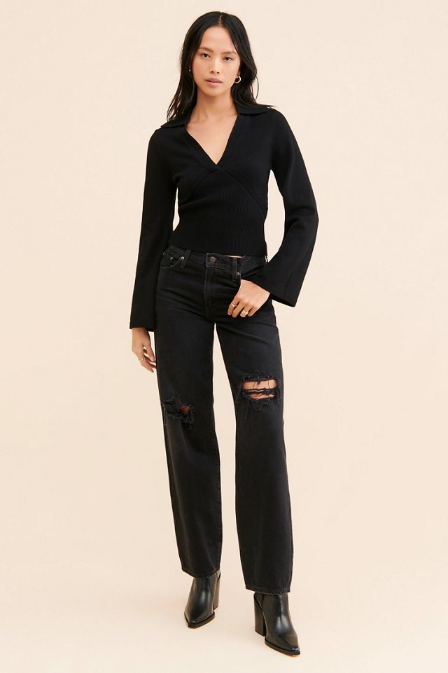 Laundry by Shelli Segal Knit Collared Sweater #2