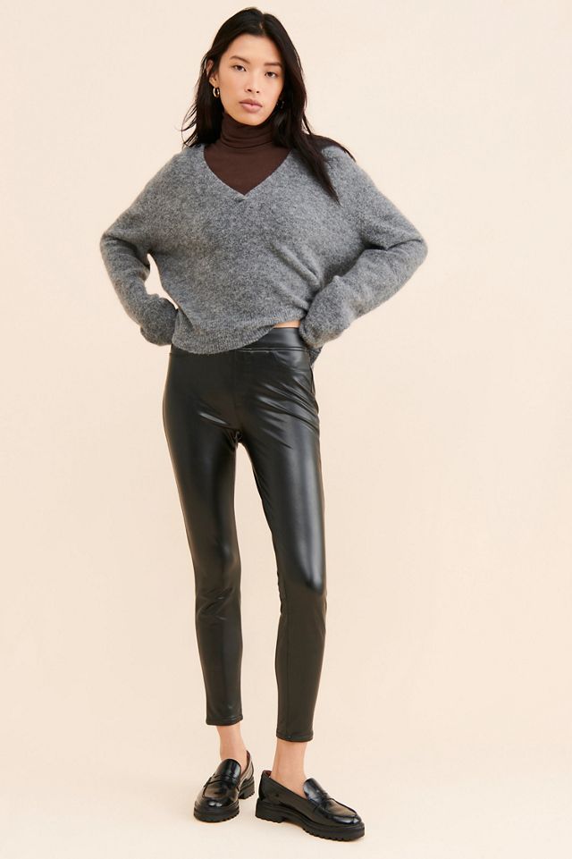 Sanctuary Vegan Leather Runway Leggings #3