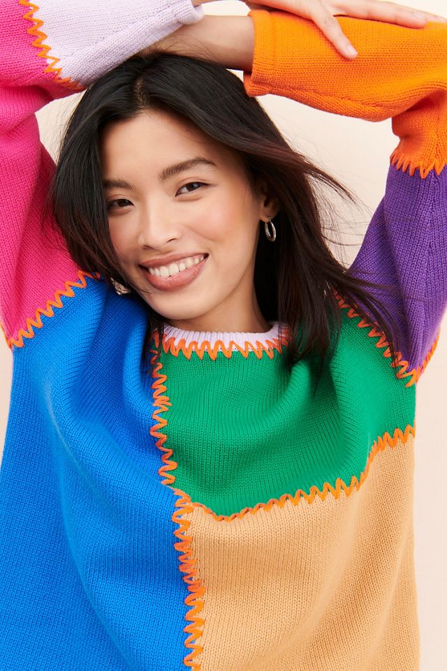 Olivia Rubin Elise Colorblock Pullover | Anthropologie