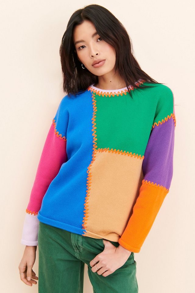 Olivia Rubin Elise Colorblock Pullover | Anthropologie