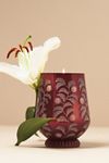 Leora Floral Night Gardenia Glass Candle