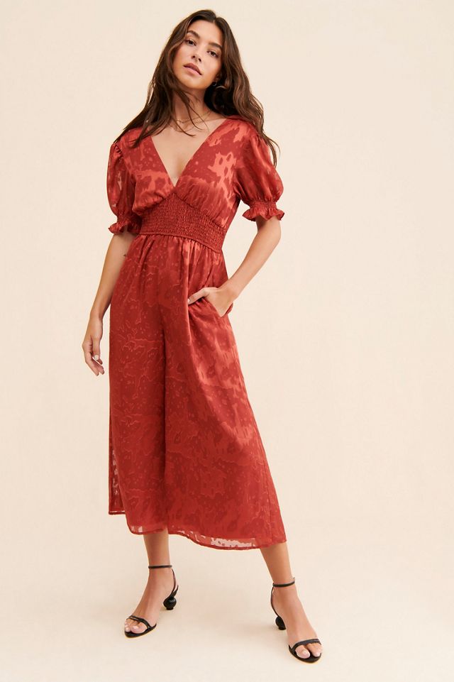 Hutch Burnout Wide Leg Jumpsuit #1