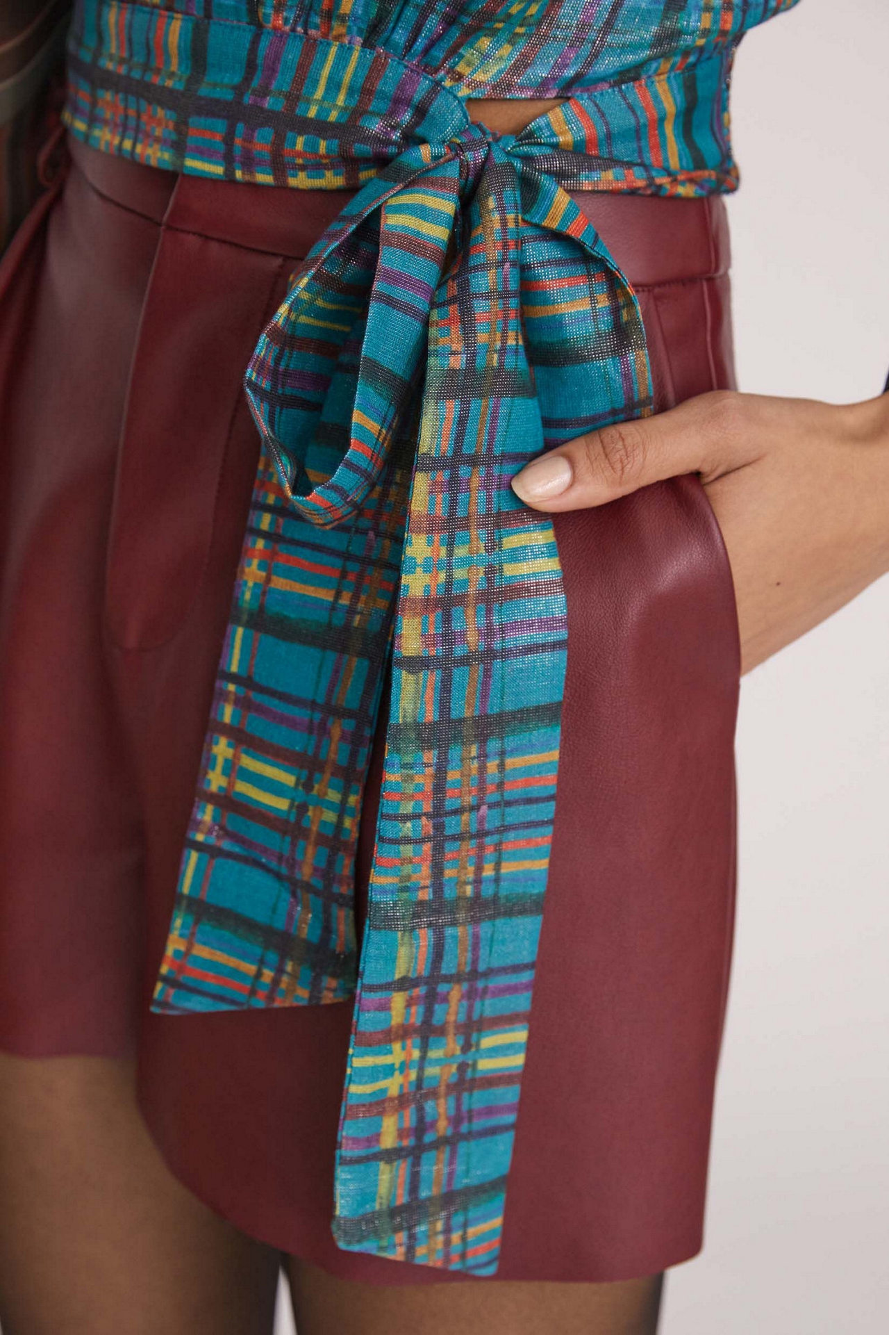 Roopa Pemmaraju Puff Organza Blouse