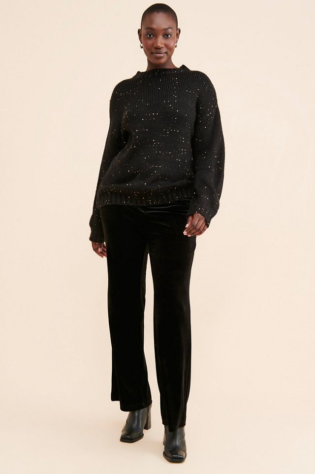 Eloquii Sequin Knit Sweater #3
