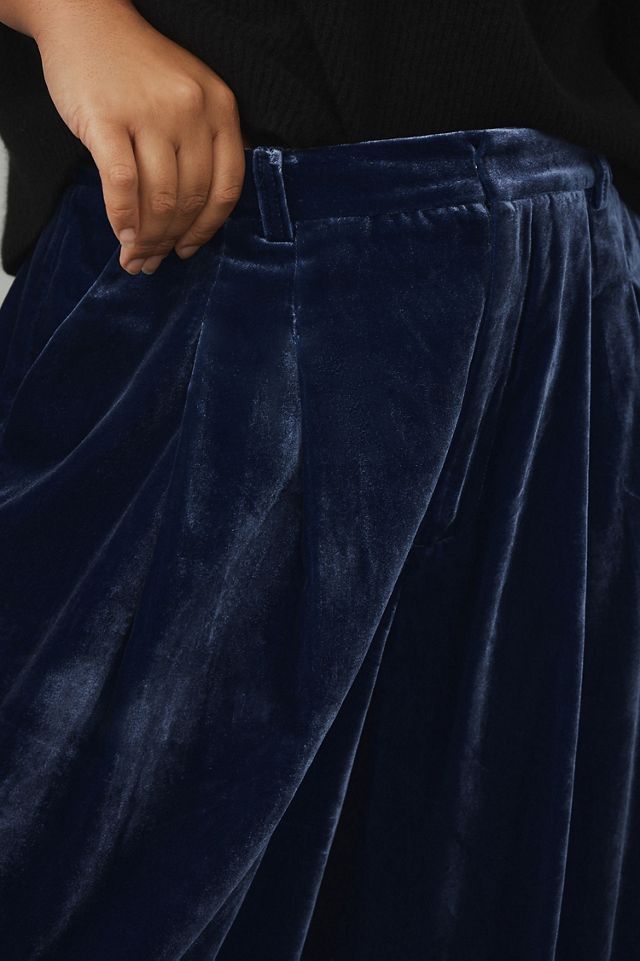 Maeve Velvet Avery Trousers #2